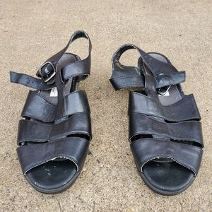 Rock Port Leather Upper Walking Sandal, Size 9M